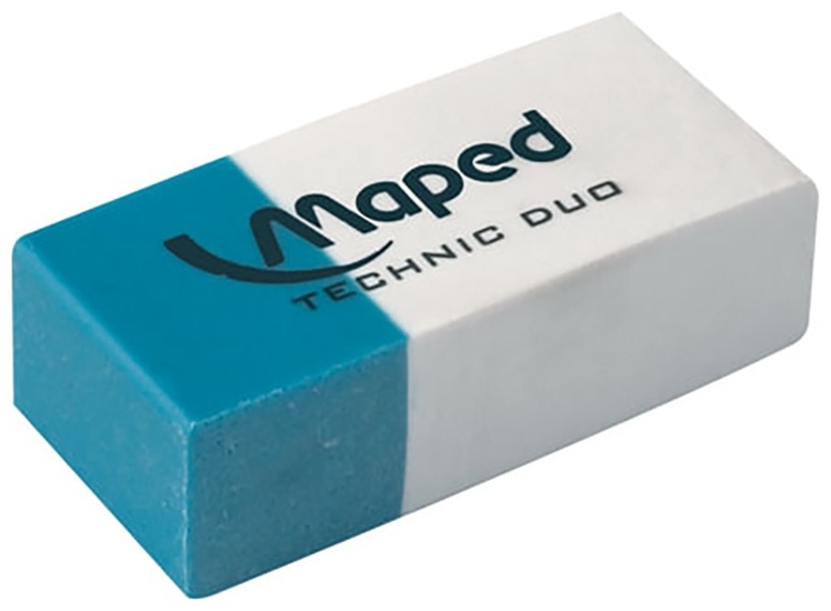 Maped Technic Duo 511710 бело-синий 9 шт