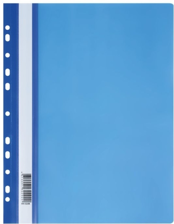Папка-скоросшиватель СТАММ 029-32255, А4, скоросшиватель синий
